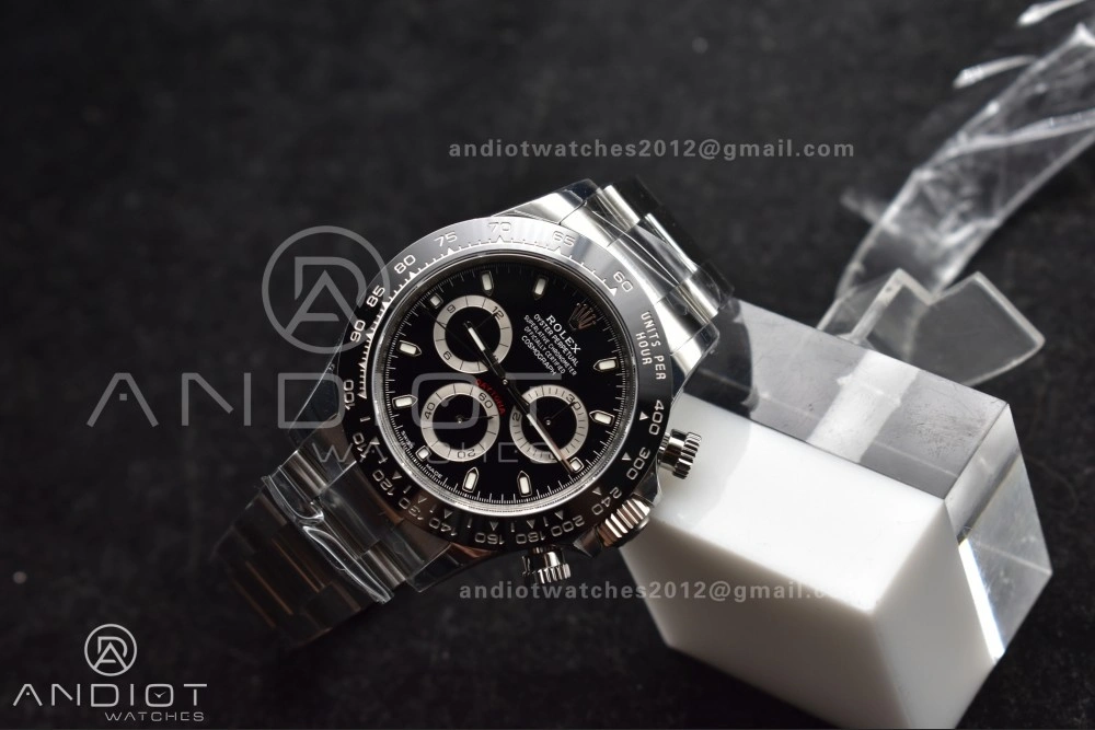 Daytona 116500 SB VSF 1:1 Best Edition 904L Steel Black Dial on SS Bracelet DD4130