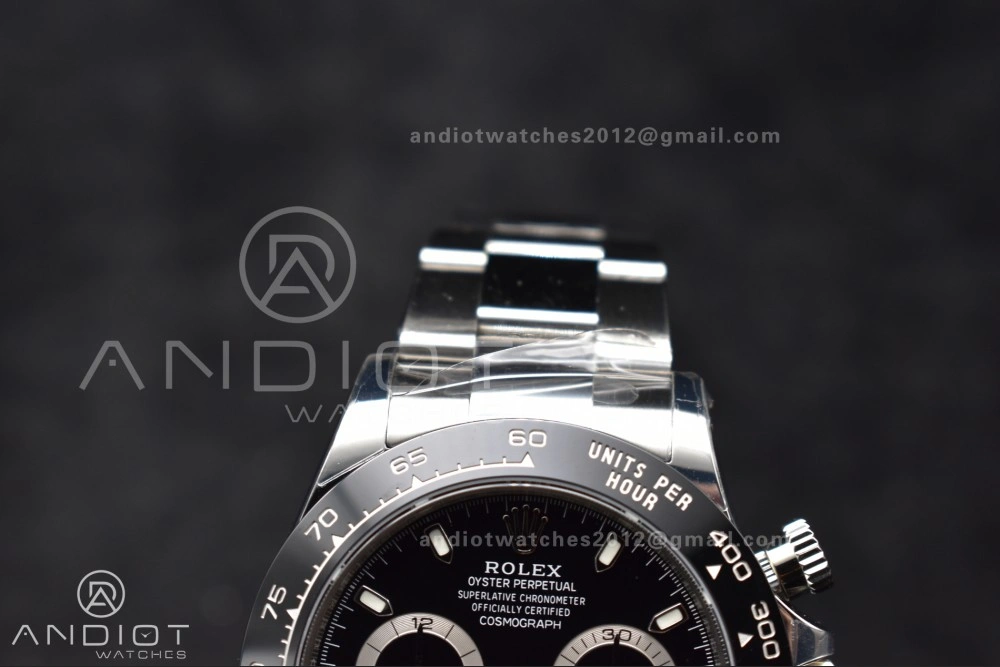 Daytona 116500 SB VSF 1:1 Best Edition 904L Steel Black Dial on SS Bracelet DD4130