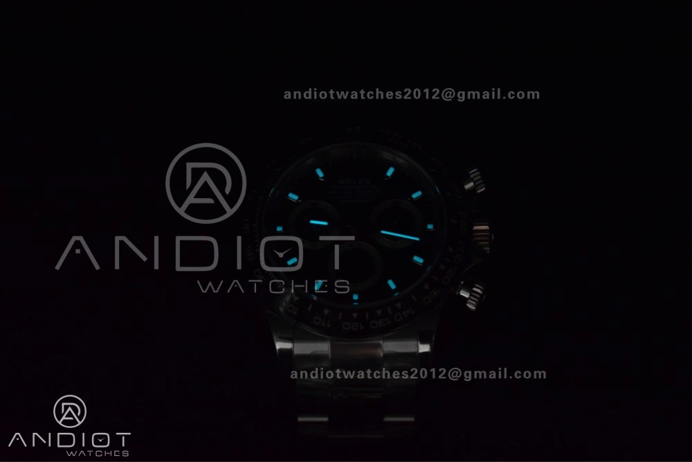 Daytona 116500 SB VSF 1:1 Best Edition 904L Steel Black Dial on SS Bracelet DD4130