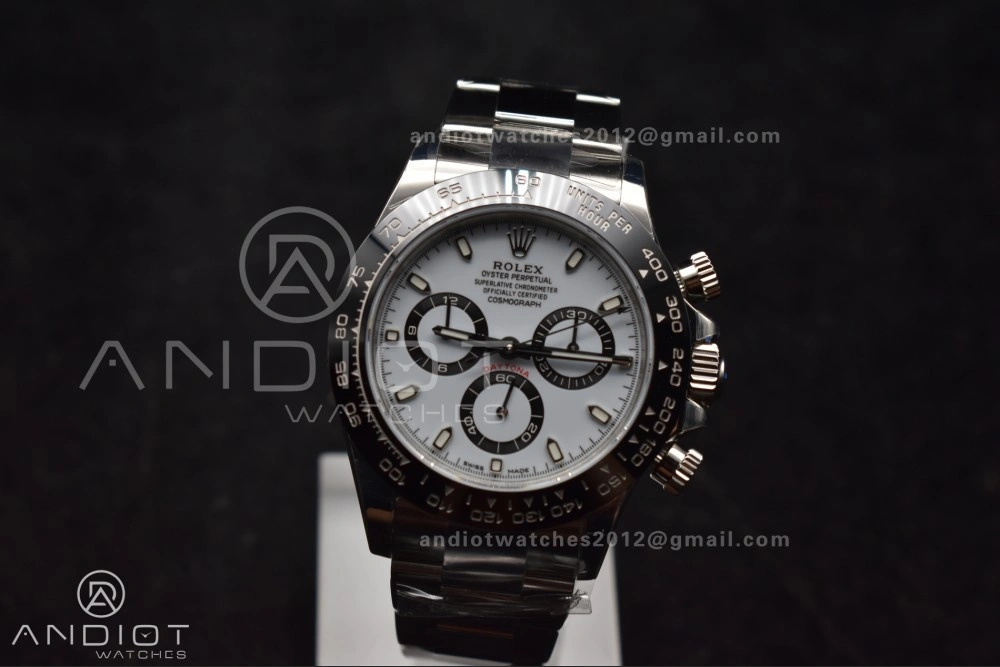 Daytona 116500 SB VSF 1:1 Best Edition 904L Steel White Dial on SS Bracelet DD4130
