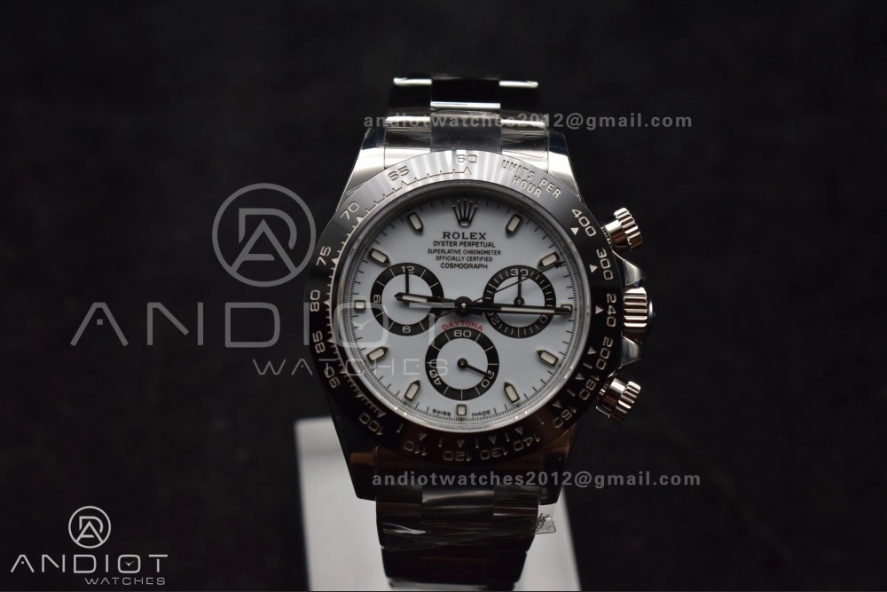 Daytona 116500 SB VSF 1:1 Best Edition 904L Steel White Dial on SS Bracelet DD4130
