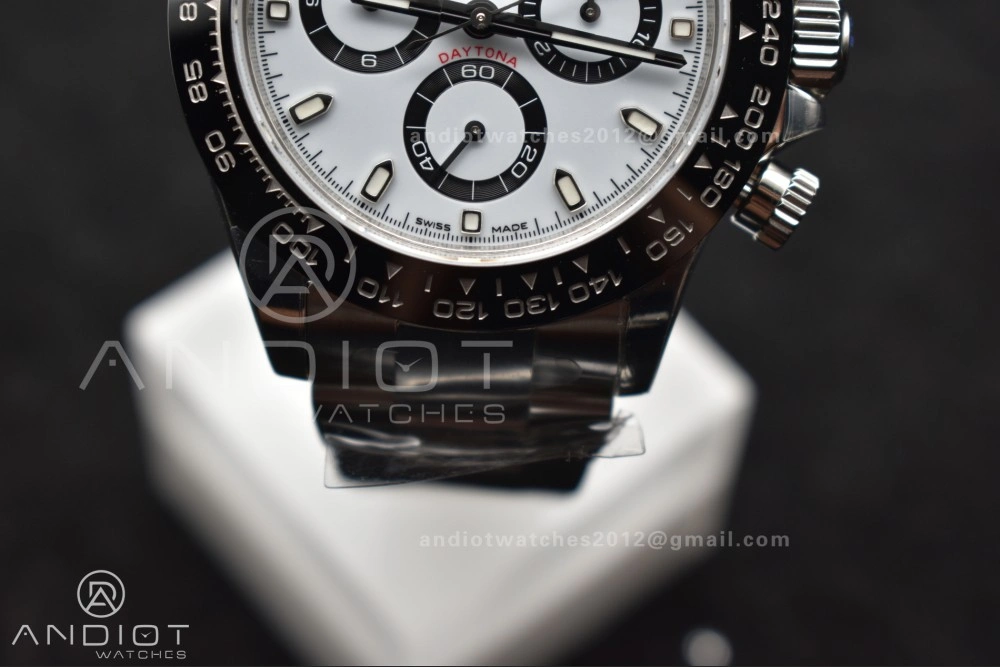 Daytona 116500 SB VSF 1:1 Best Edition 904L Steel White Dial on SS Bracelet DD4130