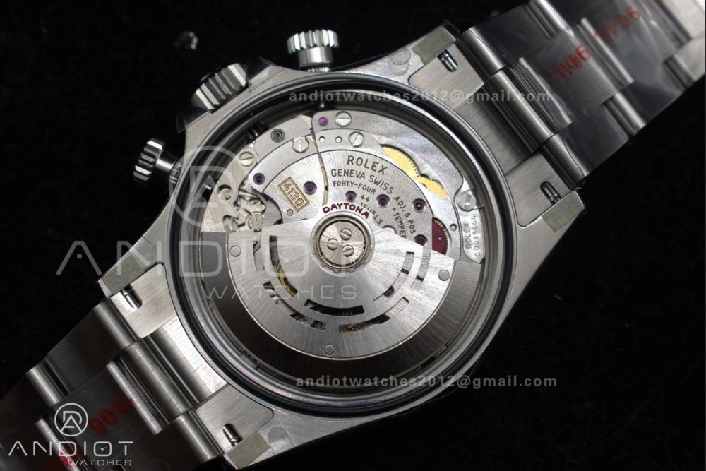 Daytona 116500 ZF 1:1 Best Edition 904L SS Case and Bracelet Black Dial SH4130