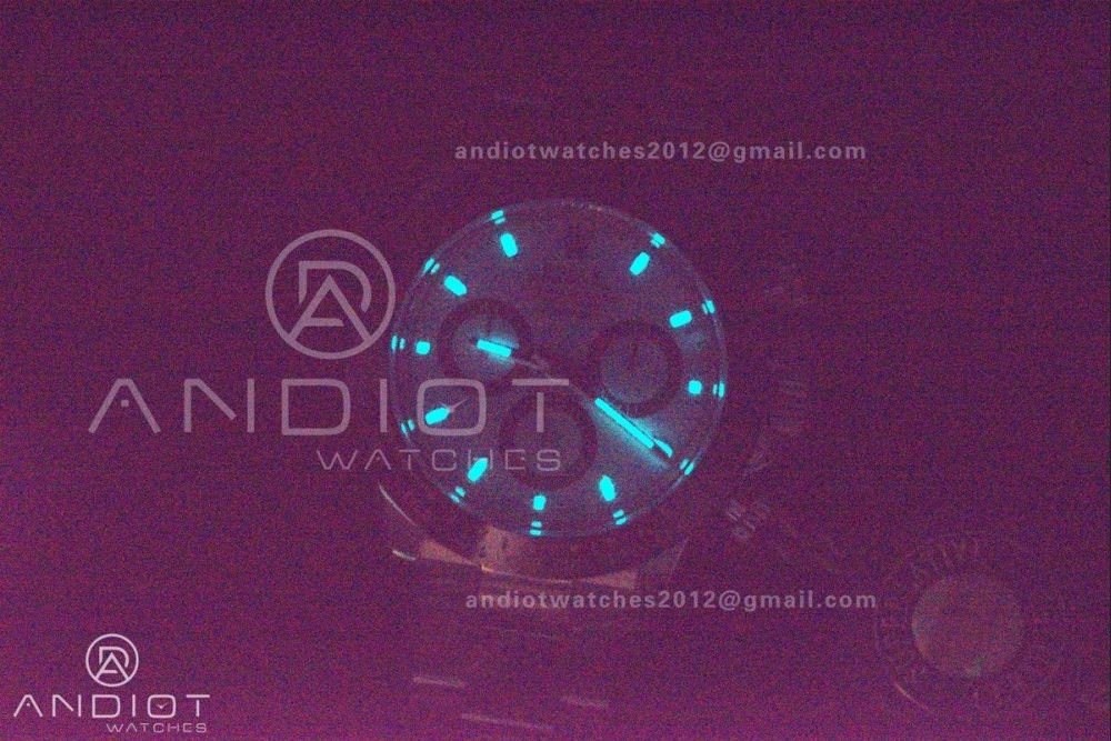 Daytona 116500 ZF 1:1 Best Edition 904L SS Case and Bracelet Black Dial SH4130