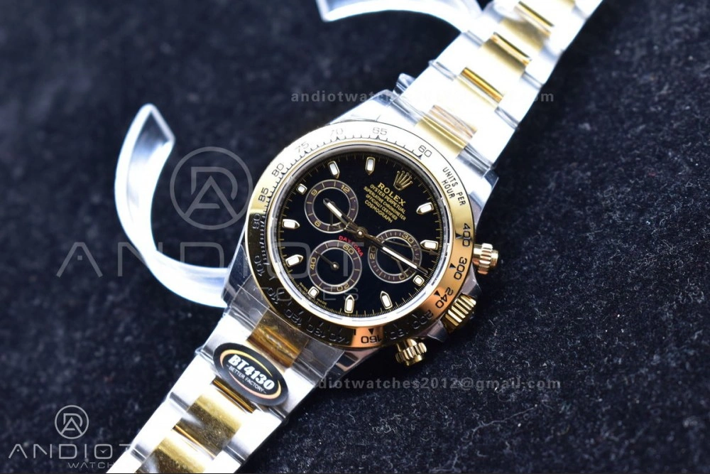 Daytona 116503 BTF 1:1 Best Edition 904L SS Case and Bracelet Black Dial SA4130