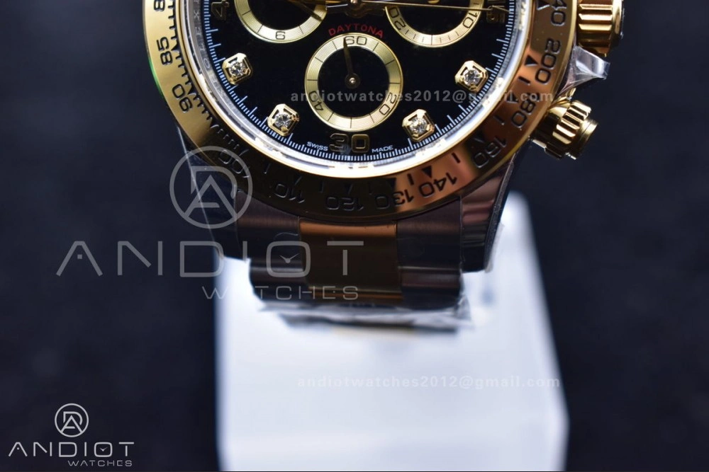 Daytona 116503 BTF 1:1 Best Edition 904L SS Case and Bracelet Black Diamonds Dial SA4130