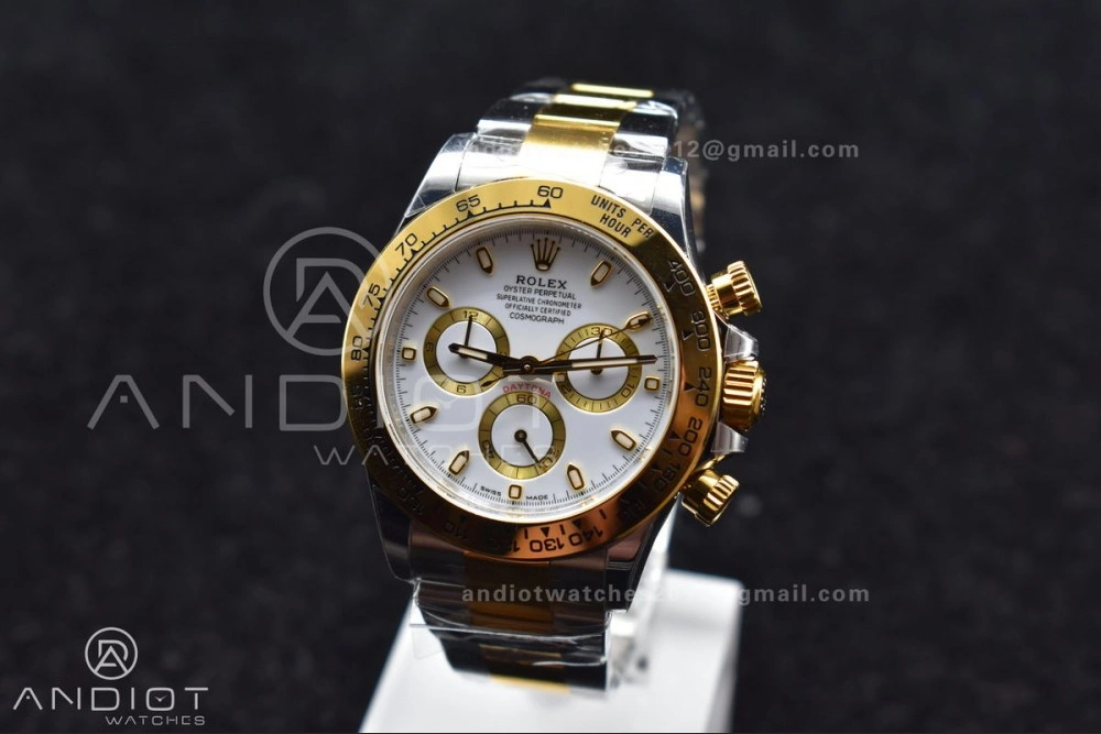 Daytona 116503 BTF 1:1 Best Edition 904L SS Case and Bracelet White Dial SA4130