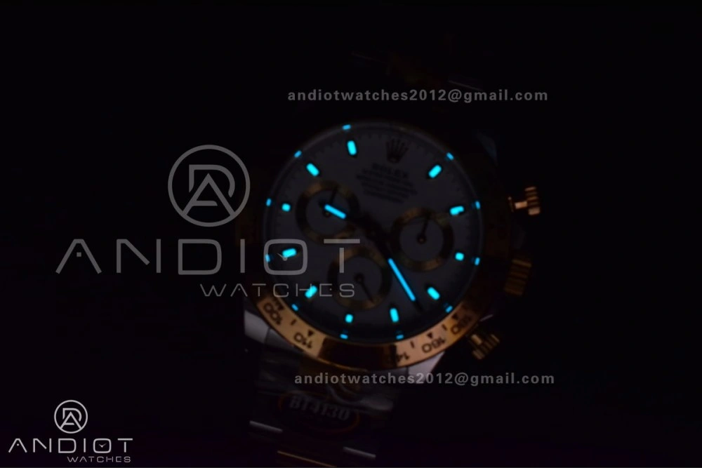 Daytona 116503 BTF 1:1 Best Edition 904L SS Case and Bracelet White Dial SA4130