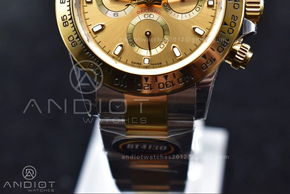 Daytona 116503 BTF 1:1 Best Edition 904L SS Case and Bracelet YG Dial SA4130