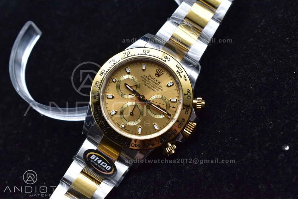 Daytona 116503 BTF 1:1 Best Edition 904L SS Case and Bracelet YG Dial SA4130