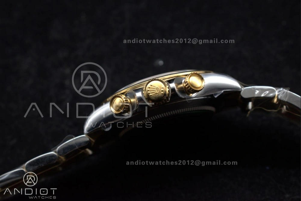 Daytona 116503 Clean 1:1 Best Edition White Dial Arabic Markers on SS YG Bracelet SA4130 V2