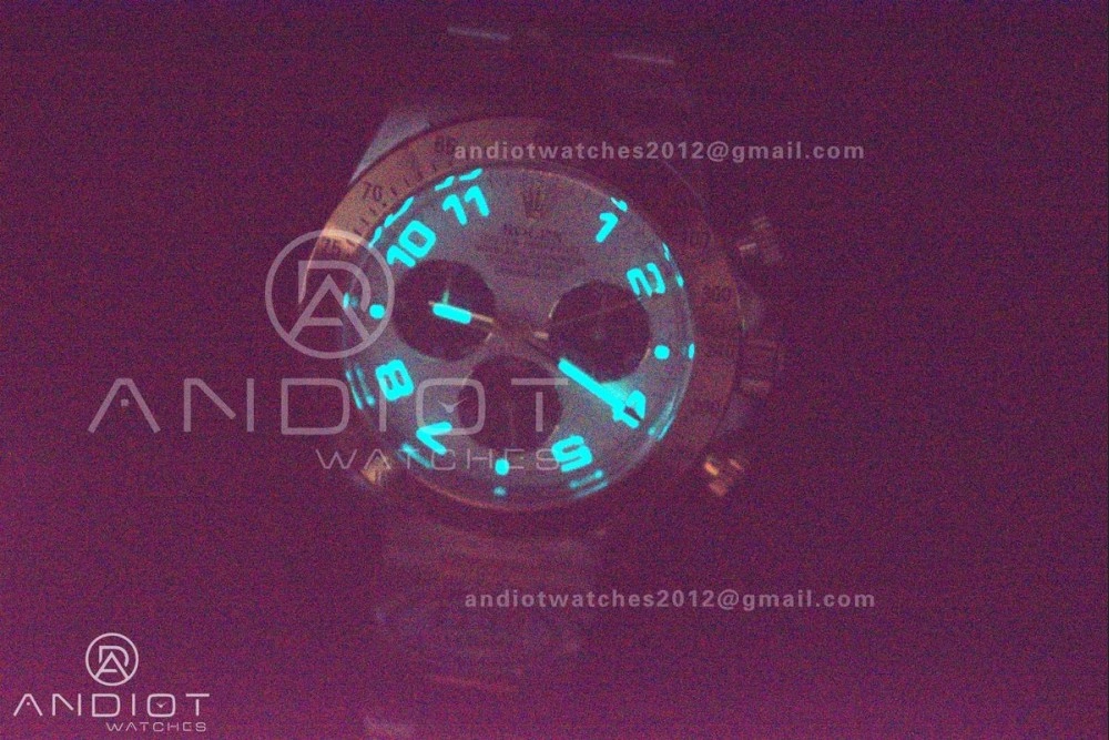 Daytona 116503 Clean 1:1 Best Edition White Dial Arabic Markers on SS YG Bracelet SA4130 V2