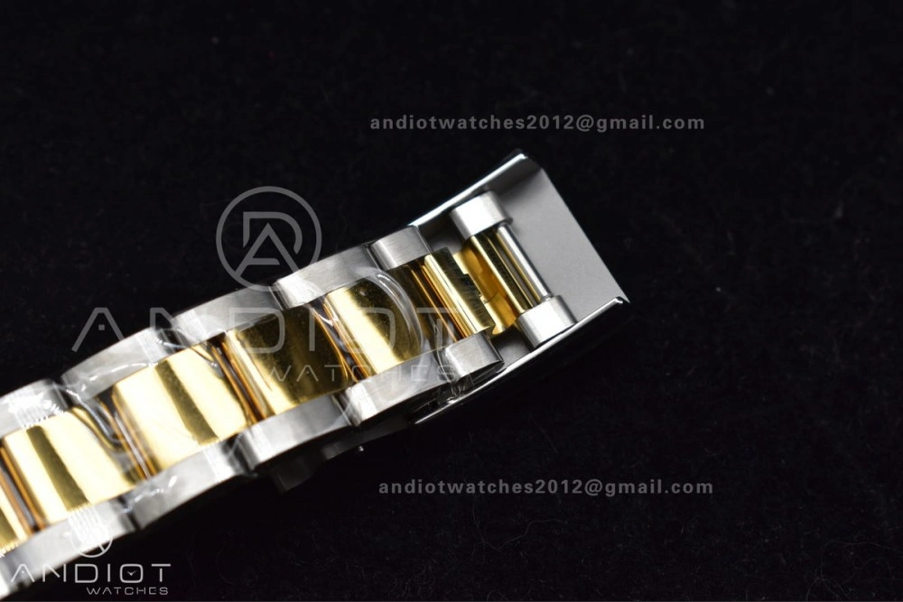 Daytona 116503 Clean 1:1 Best Edition White Mother Of Pearl Diamond Dial on SS YG Bracelet SA4130 V2