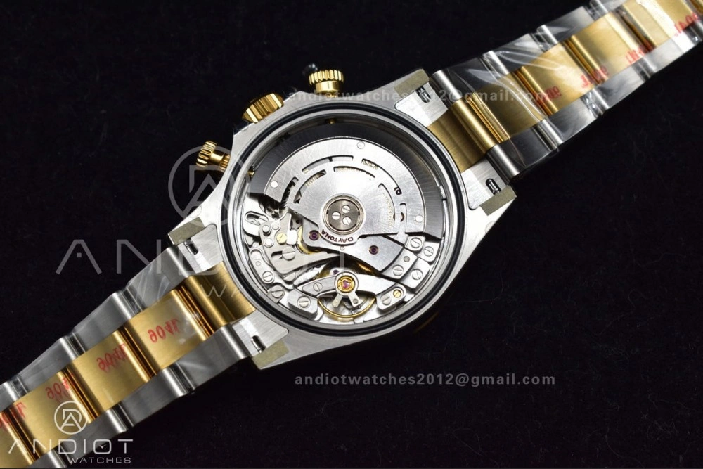 Daytona 116503 Clean 1:1 Best Edition White Mother Of Pearl Diamond Dial on SS YG Bracelet SA4130 V2