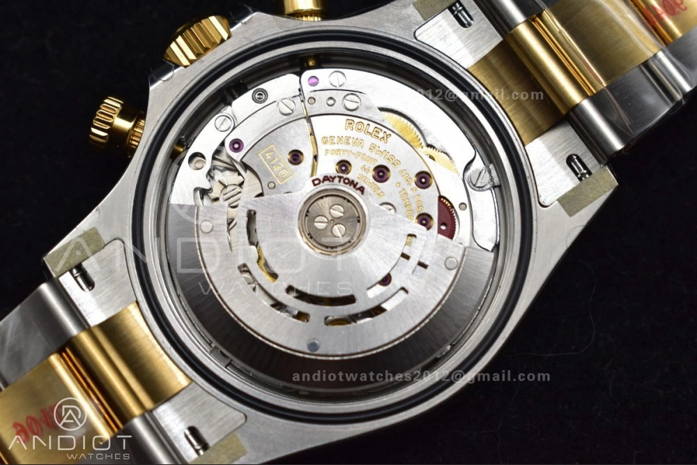 Daytona 116503 Clean 1:1 Best Edition White Mother Of Pearl Diamond Dial on SS YG Bracelet SA4130 V2