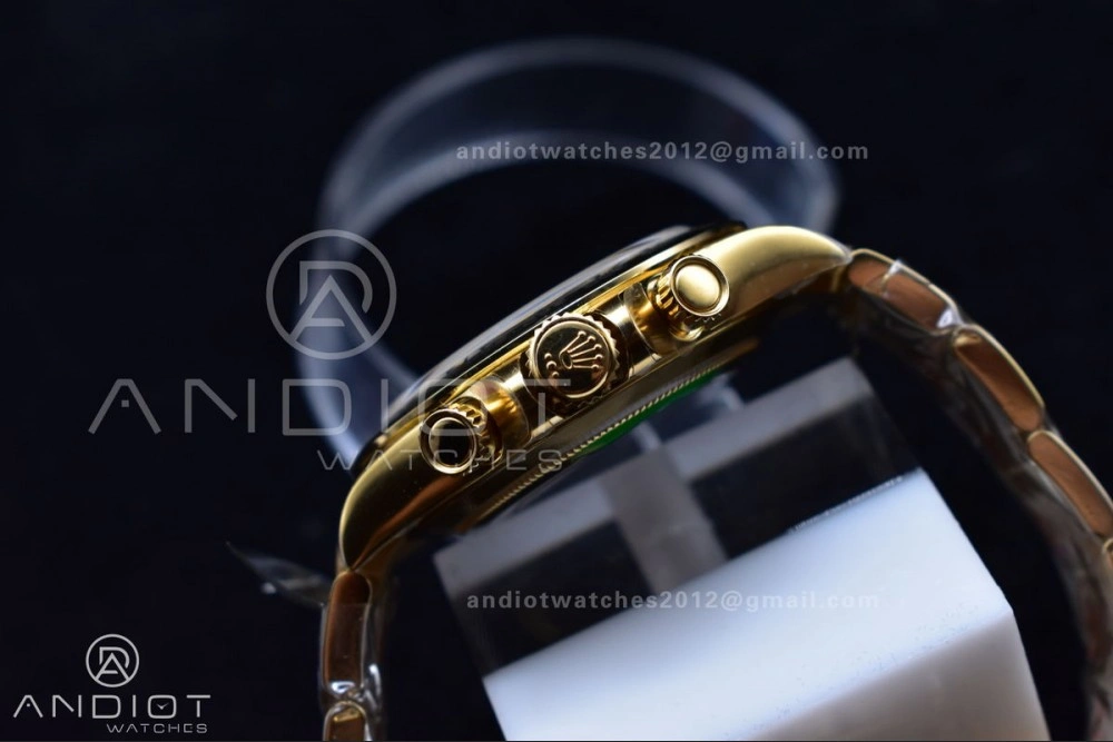 Daytona 116505 Clean 1:1 Best Edition Black Dial on YG Bracelet SA4130 V2