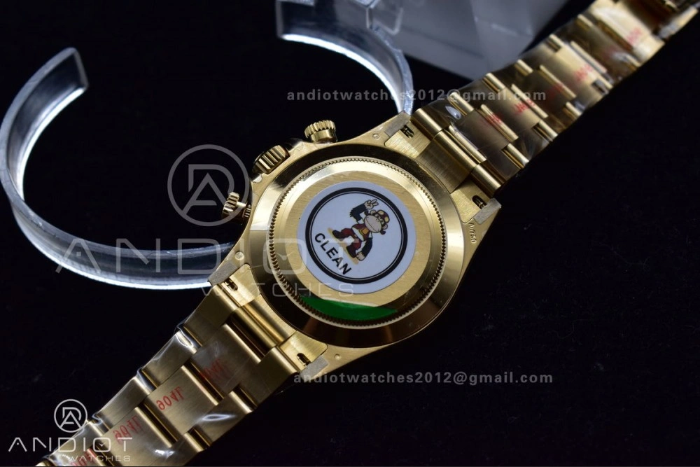 Daytona 116505 Clean 1:1 Best Edition YG Dial Black Markers on YG Bracelet SA4130 V2