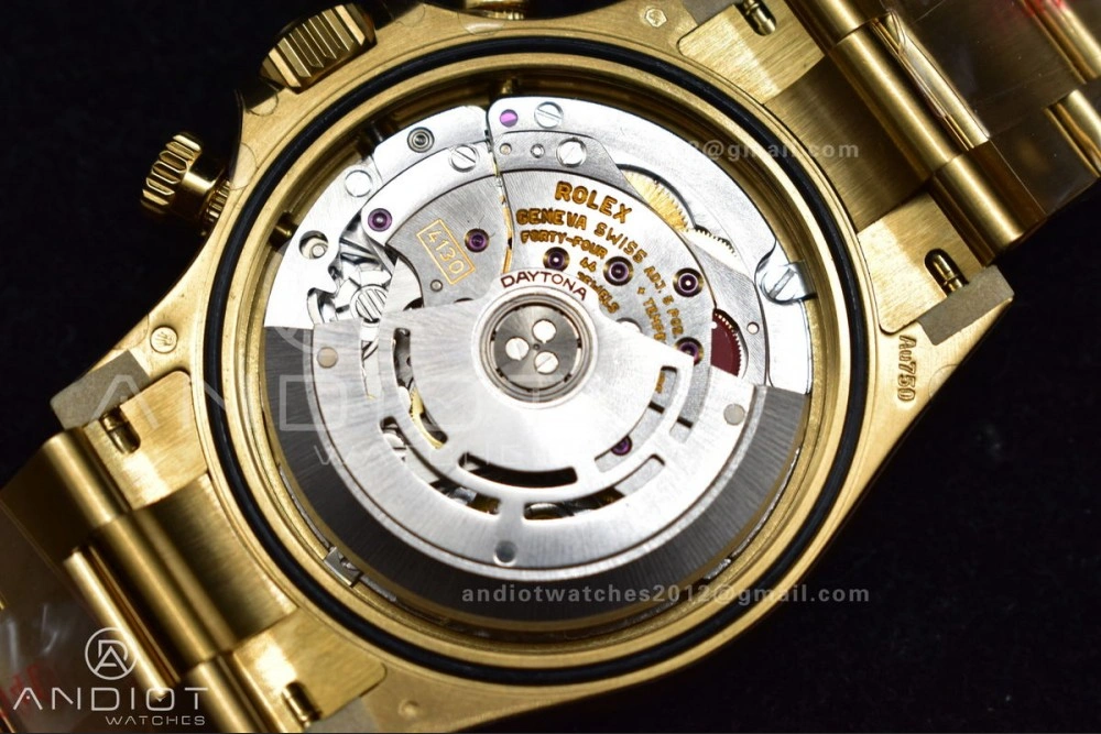 Daytona 116505 Clean 1:1 Best Edition YG Dial Black Markers on YG Bracelet SA4130 V2