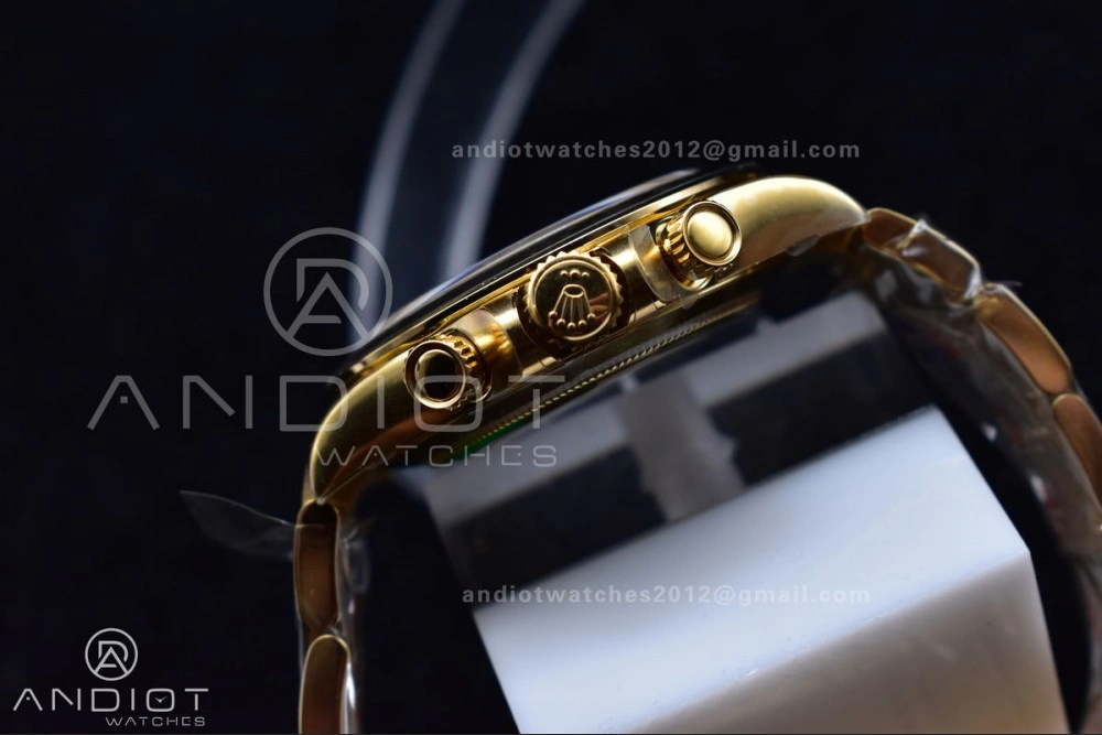 Daytona 116505 Clean 1:1 Best Edition YG Dial Black Markers on YG Bracelet SA4130 V2