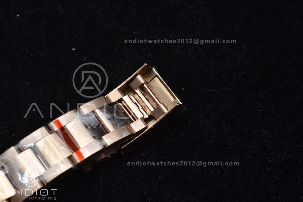 Daytona 116505 QF 1:1 Best Edition Black RG Dial on RG Bracelet SH4130 V3 (Gain Weight)