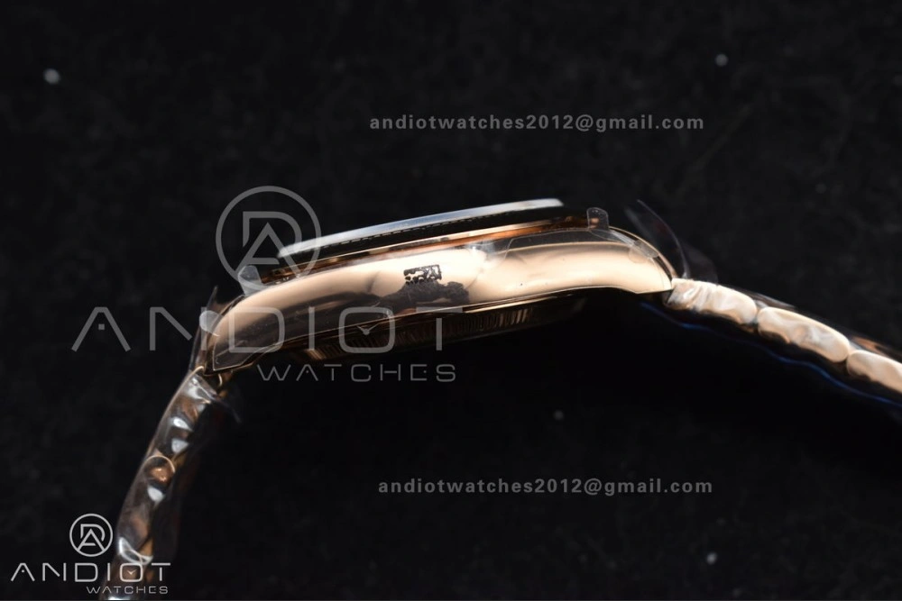 Daytona 116505 QF 1:1 Best Edition Black RG Dial on RG Bracelet SH4130 V3 (Gain Weight)