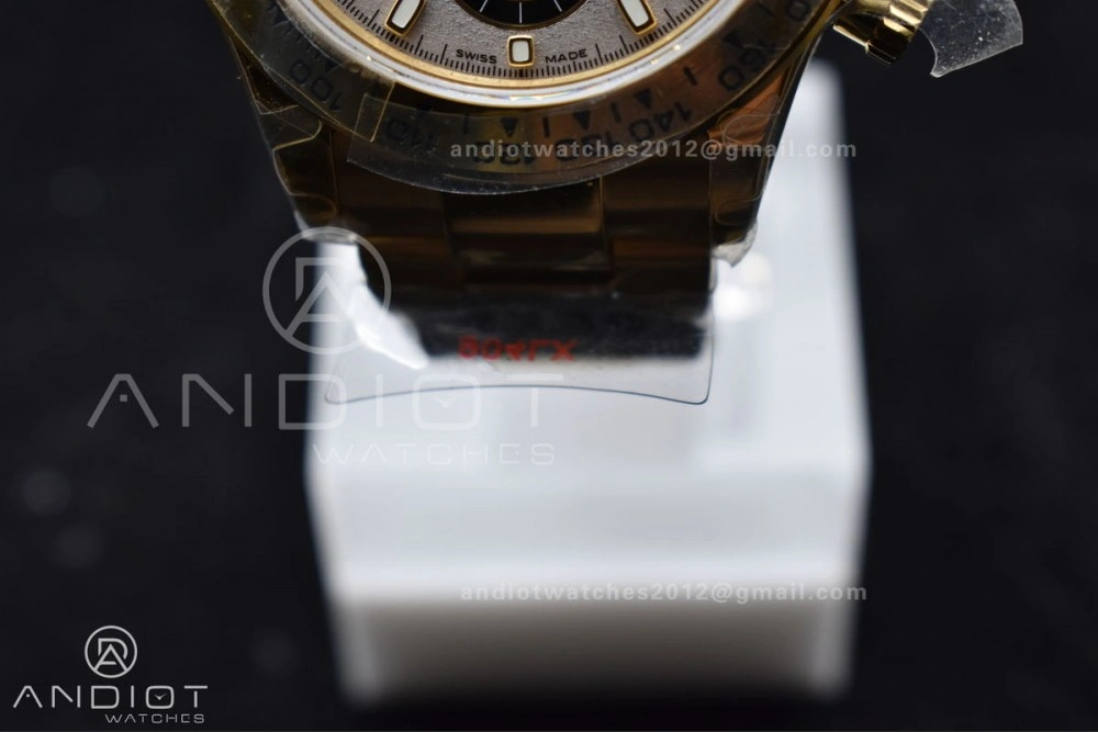 Daytona 116505 QF 1:1 Best Edition Meteorite Dial on RG Bracelet SH4130 V3 (Gain Weight)