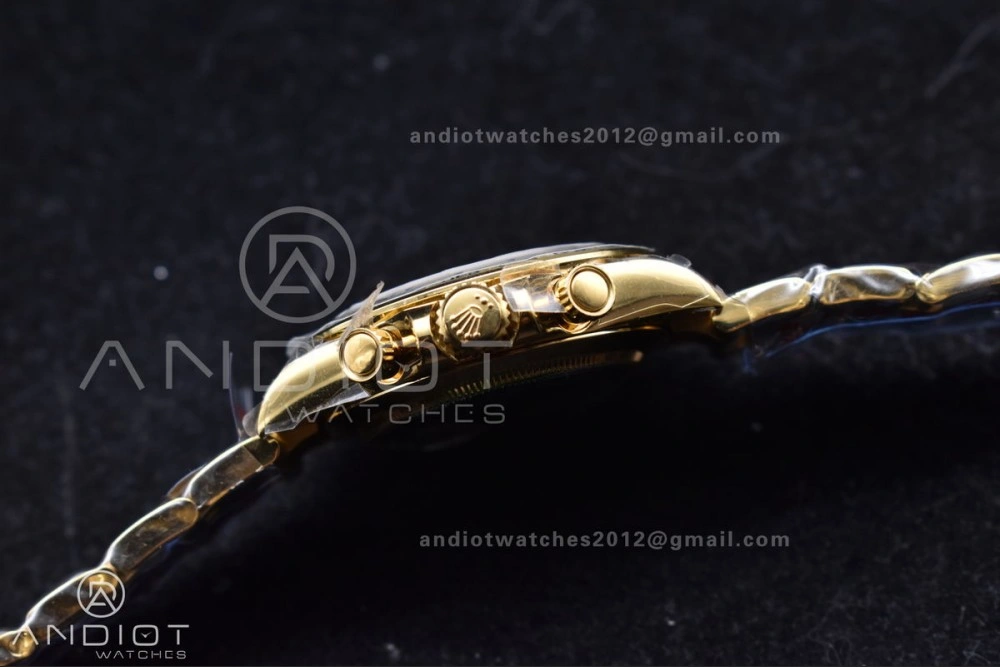 Daytona 116505 QF 1:1 Best Edition Meteorite Dial on RG Bracelet SH4130 V3 (Gain Weight)