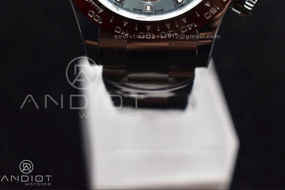 Daytona 116506 Brown Ceramic BTF 1:1 Best Edition Ice Blue Dial on SS Bracelet SA4130 V2