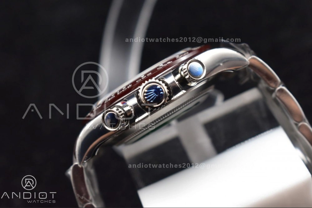 Daytona 116506 Brown Ceramic BTF 1:1 Best Edition Ice Blue Dial on SS Bracelet SA4130 V2