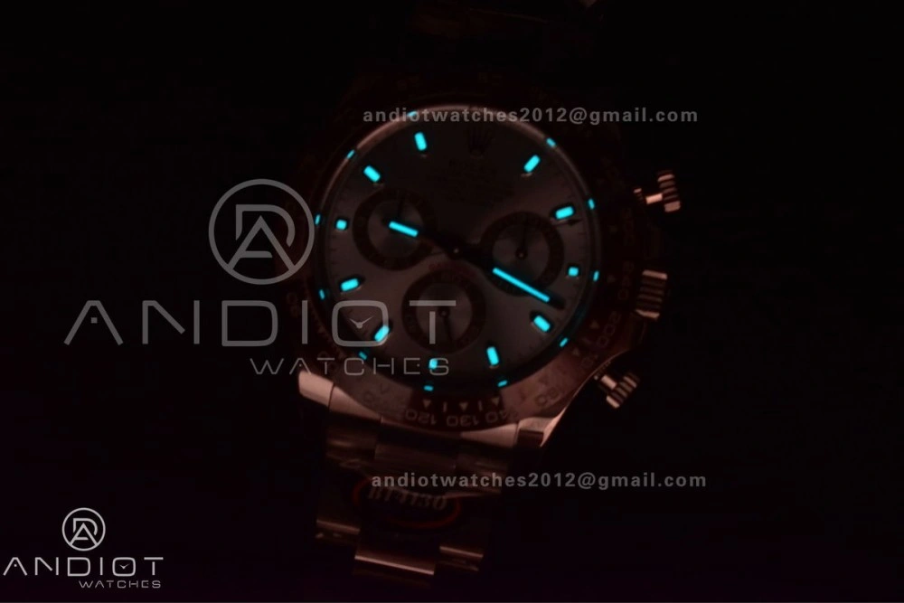 Daytona 116506 Brown Ceramic BTF 1:1 Best Edition Ice Blue Dial on SS Bracelet SA4130 V2