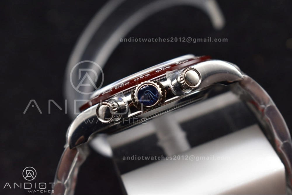 Daytona 116506 QF 1:1 Best Edition Ice Blue Dial Crystal Markers on SS Bracelet SH4130 V3 (Gain Weight)