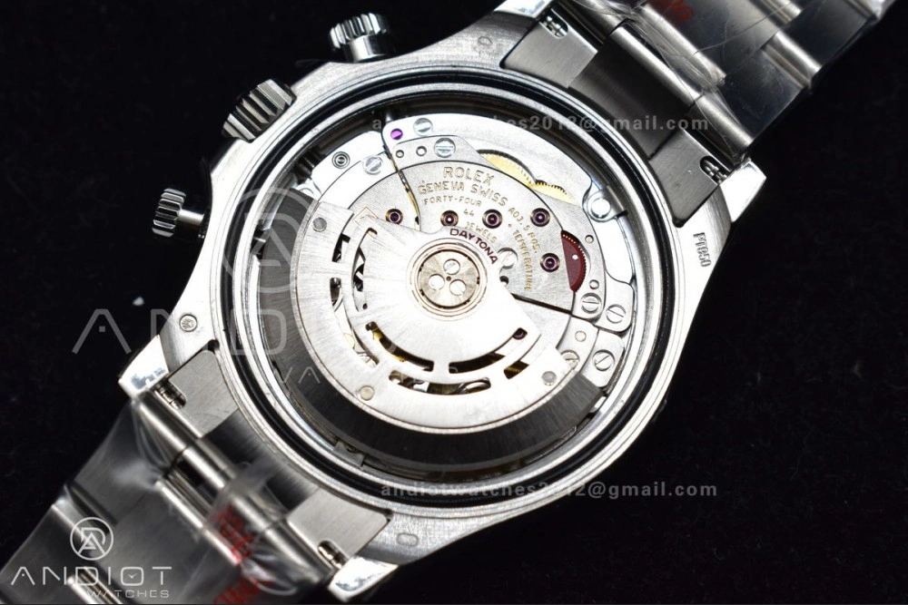 Daytona 116506 QF 1:1 Best Edition Ice Blue Dial Lume Markers on SS Bracelet SH4130 V3 (Gain Weight)