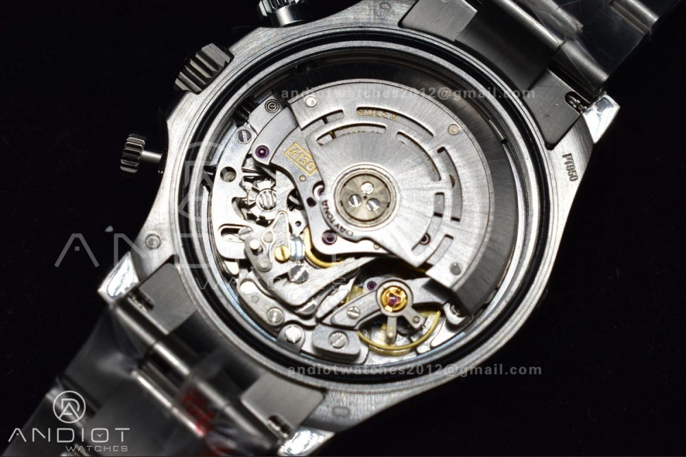 Daytona 116506 QF 1:1 Best Edition Ice Blue Dial Lume Markers on SS Bracelet SH4130 V3 (Gain Weight)