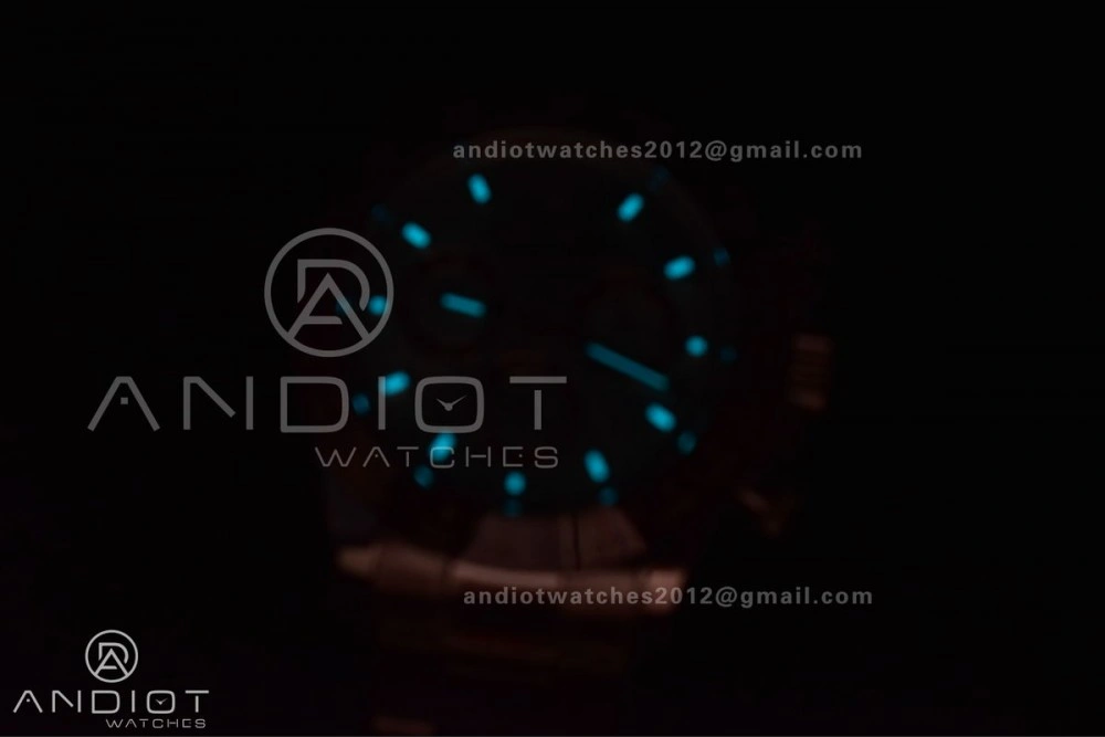 Daytona 116506 QF 1:1 Best Edition Ice Blue Dial Lume Markers on SS Bracelet SH4130 V3 (Gain Weight)