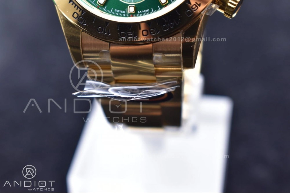 Daytona 116508 BTF 1:1 Best Edition Green Dial on YG Bracelet SA4130