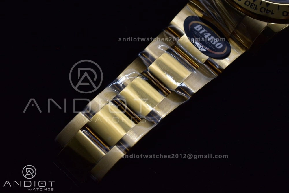 Daytona 116508 BTF 1:1 Best Edition Green Dial on YG Bracelet SA4130