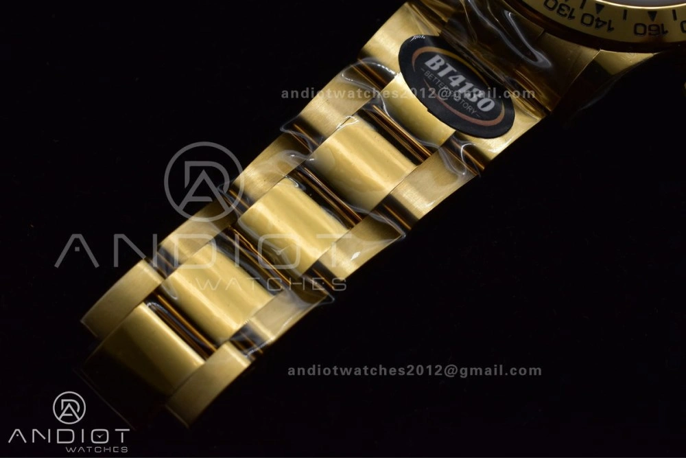 Daytona 116508 BTF 1:1 Best Edition White Dial on YG Bracelet SA4130