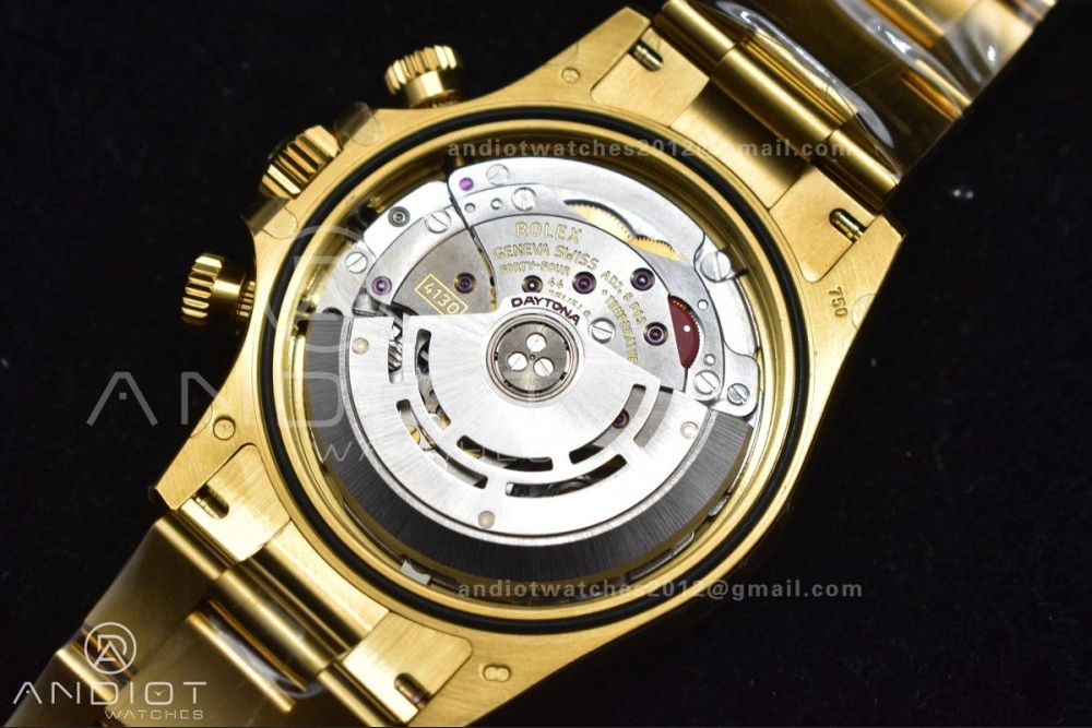 Daytona 116508 BTF 1:1 Best Edition White Dial on YG Bracelet SA4130