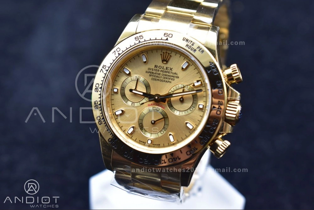 Daytona 116508 BTF 1:1 Best Edition YG Dial on YG Bracelet SA4130