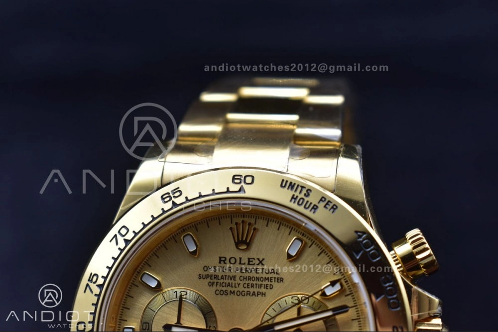 Daytona 116508 BTF 1:1 Best Edition YG Dial on YG Bracelet SA4130