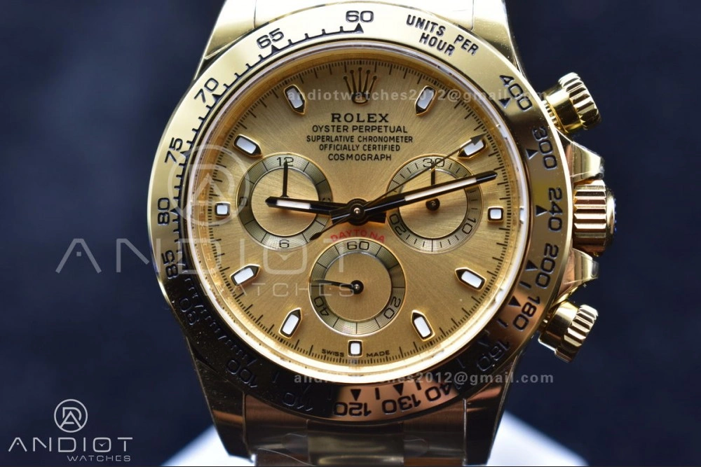 Daytona 116508 BTF 1:1 Best Edition YG Dial on YG Bracelet SA4130