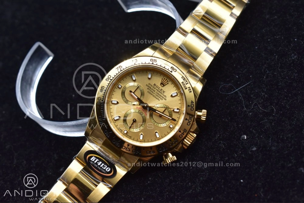 Daytona 116508 BTF 1:1 Best Edition YG Dial on YG Bracelet SA4130