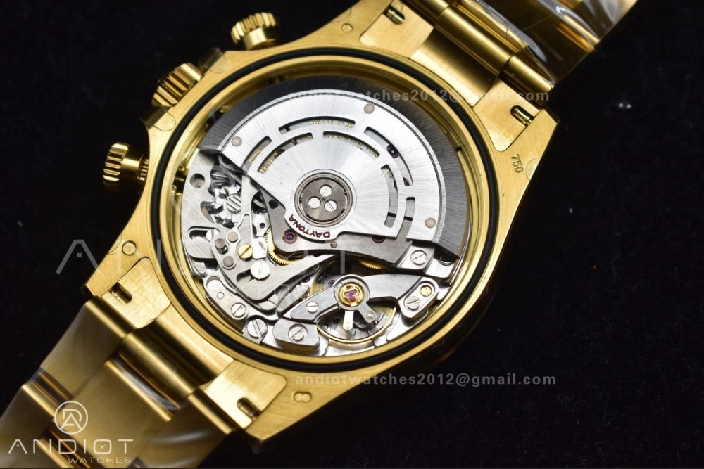 Daytona 116508 BTF 1:1 Best Edition YG Black Dial on YG Bracelet SA4130