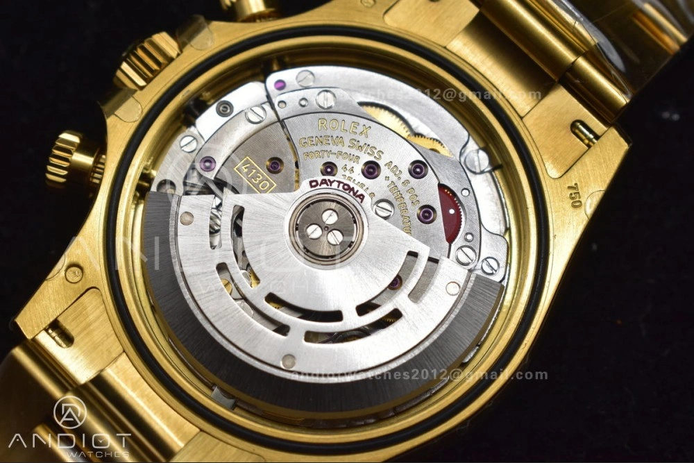 Daytona 116508 BTF 1:1 Best Edition YG Black Dial on YG Bracelet SA4130