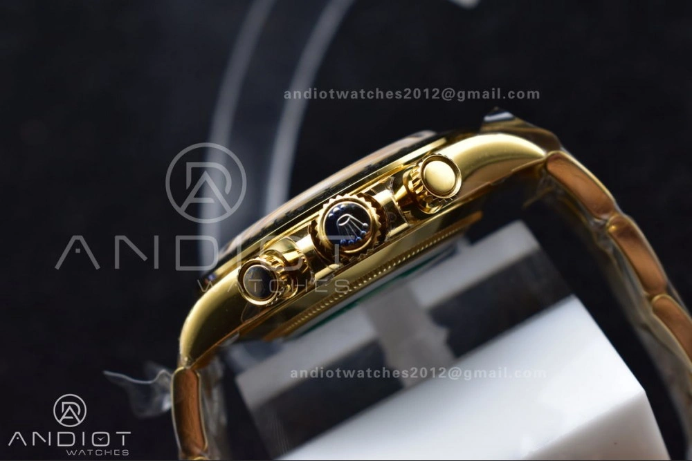 Daytona 116508 BTF 1:1 Best Edition YG Black Dial on YG Bracelet SA4130