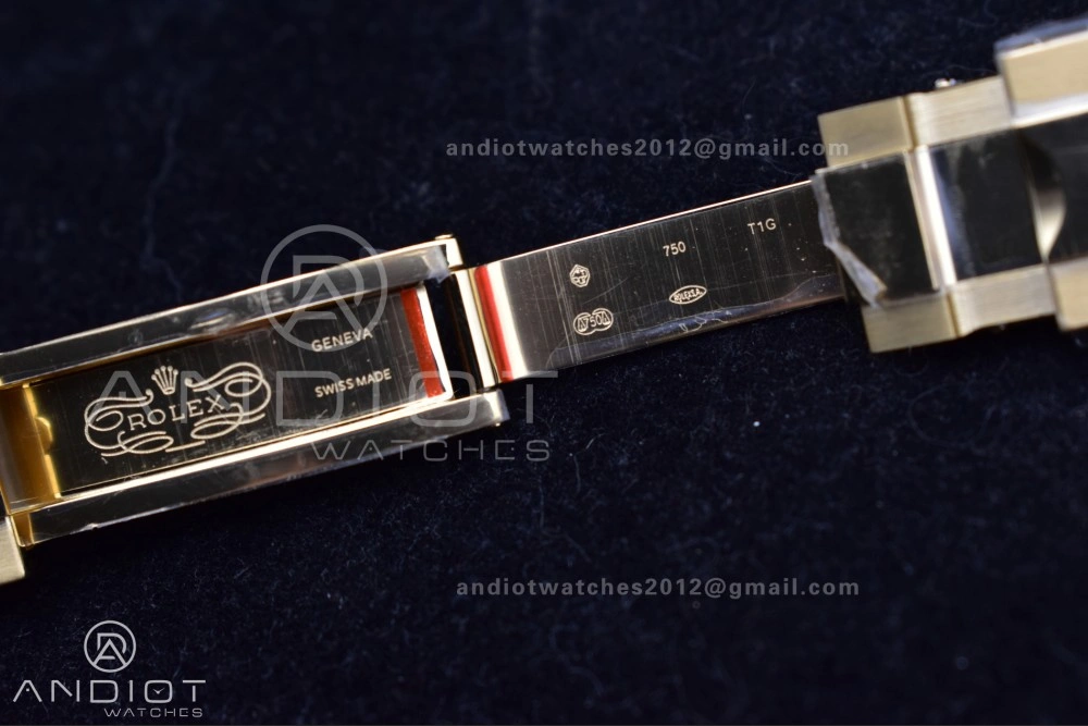 Daytona 116508 QF 1:1 Best Edition Black Diamonds Dial on YG Bracelet SH4130 V2