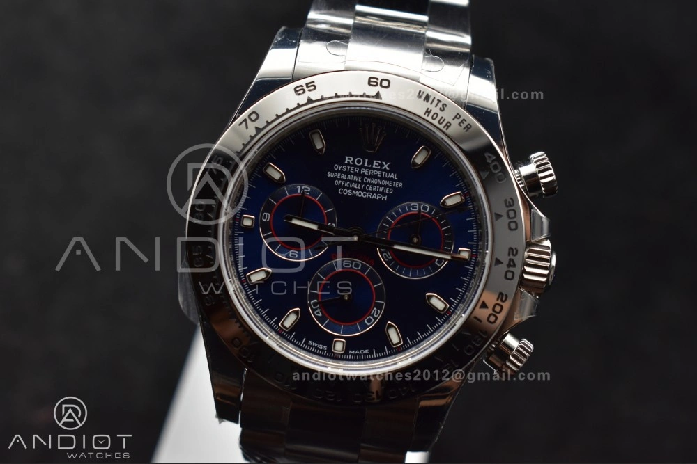 Daytona 116509 BTF 1:1 Best Edition 904L SS Case and Bracelet Blue Dial SA4130