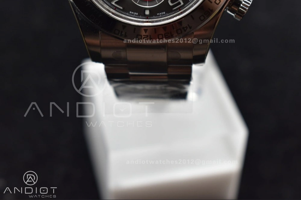 Daytona 116509 Clean 1:1 Best Edition Gray Dial Arabic Markers on SS Bracelet SA4130 V2