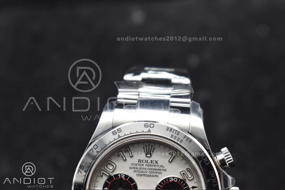 Daytona 116509 Clean 1:1 Best Edition White Dial Arabic Markers on SS Bracelet SA4130 V2