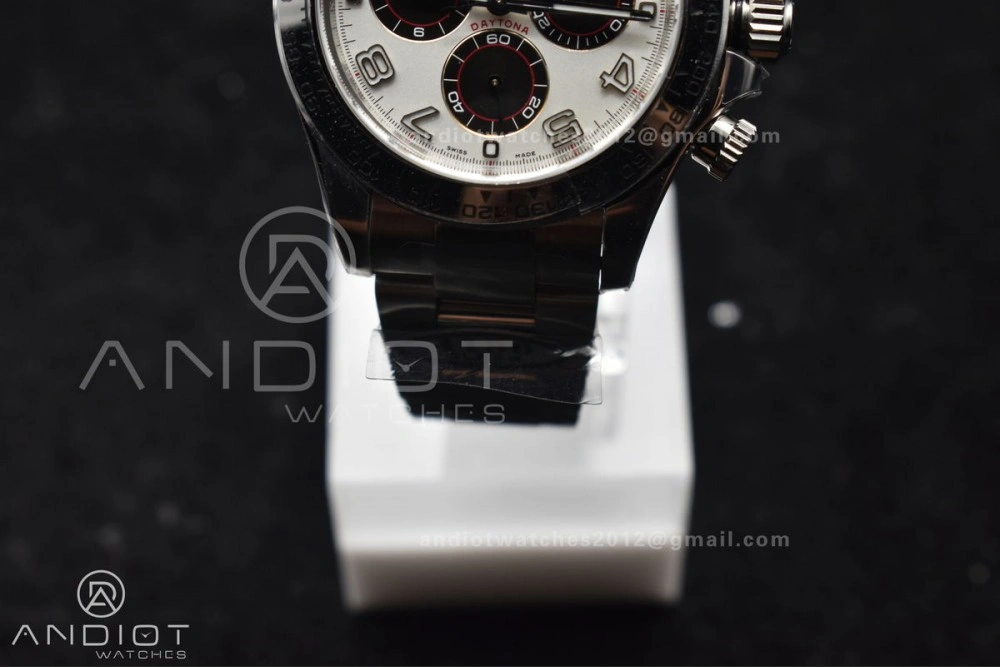 Daytona 116509 Clean 1:1 Best Edition White Dial Arabic Markers on SS Bracelet SA4130 V2